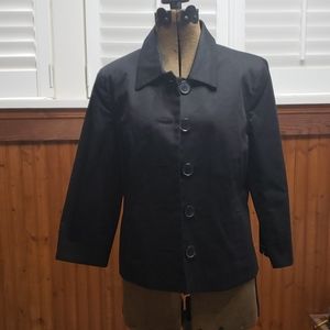 Black Daisy Fuentes jacket size 10